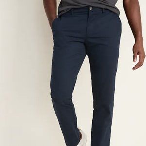 Old Navy Ultimate Slim Pants in Navy Size 32x32
